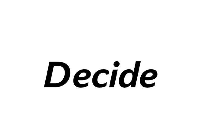 Decide Logo